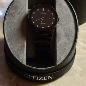 Citizen Eco Drive watch with diamond accents